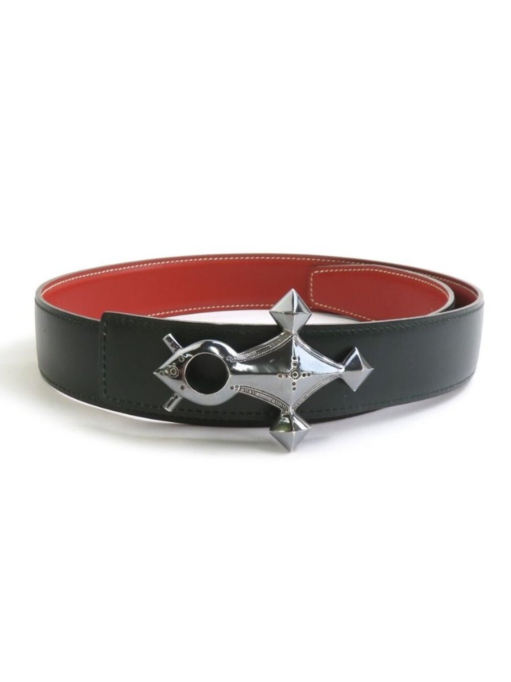 Hermes Belt Touareg Green